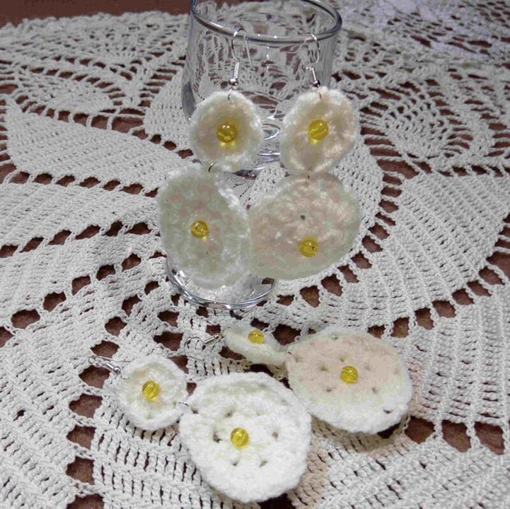 گوشواره طرح خورشید کد 03